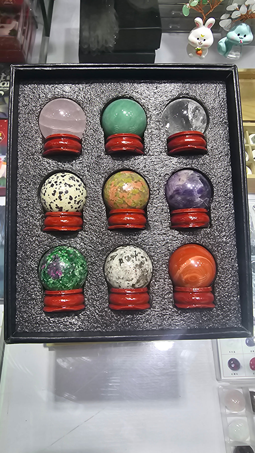 Crystal Sphere Collection – Natural Gemstone Orbs for Healing, Meditation and Decoration