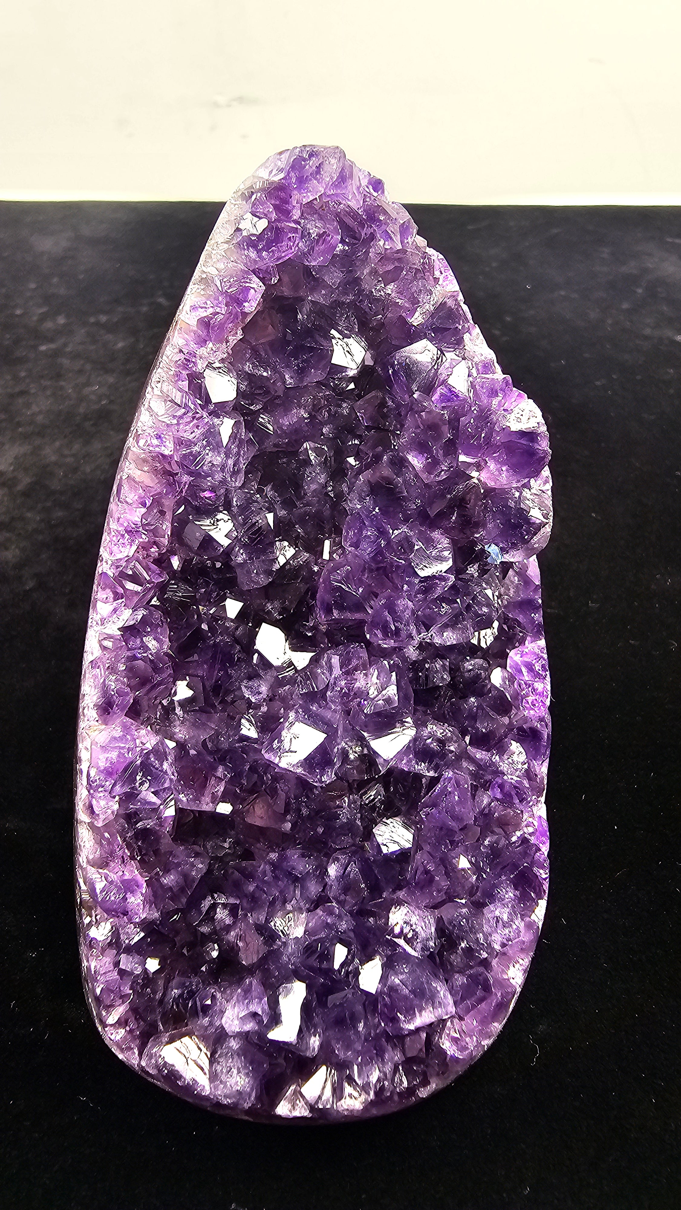 Natural Amethyst Cluster — Large Raw Purple Healing Crystal | Feburary Birthstone, Pisces, Aquarius and Fengsui