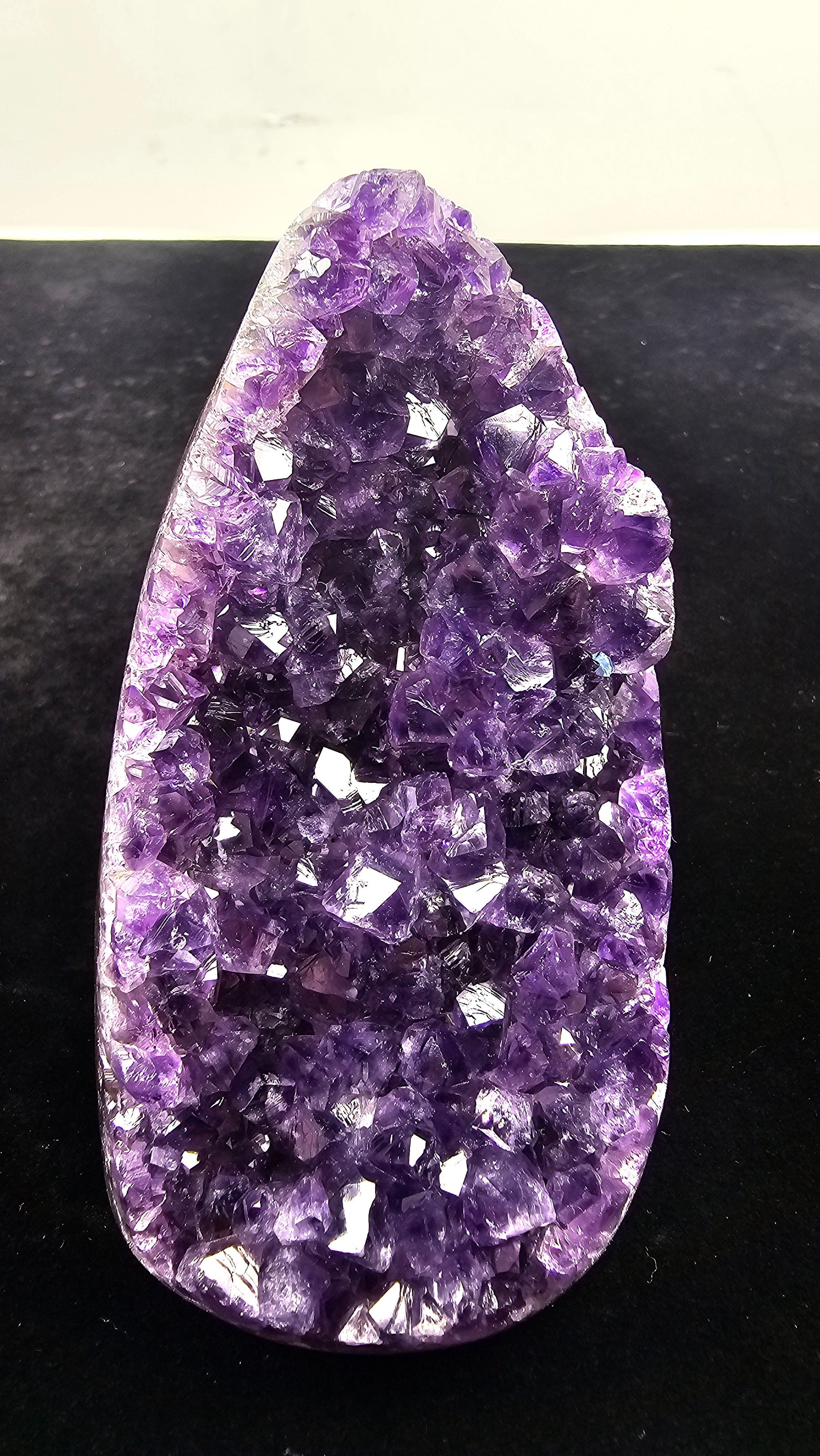 Natural Amethyst Cluster — Large Raw Purple Healing Crystal | Feburary Birthstone, Pisces, Aquarius and Fengsui