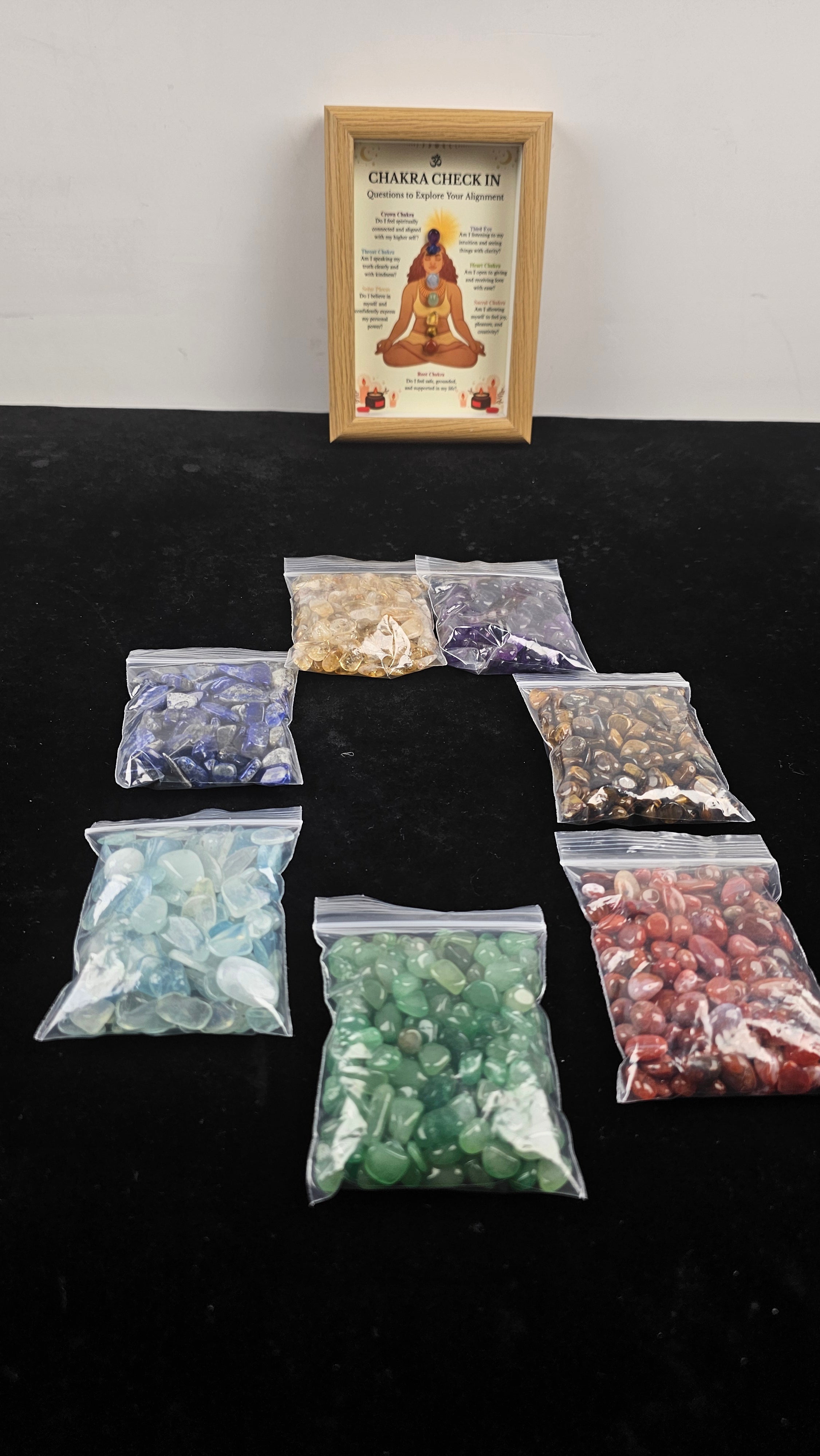 Crystal Tiny Tumble Stone Pack – Assorted Natural Gemstones | Chakra Cleansing