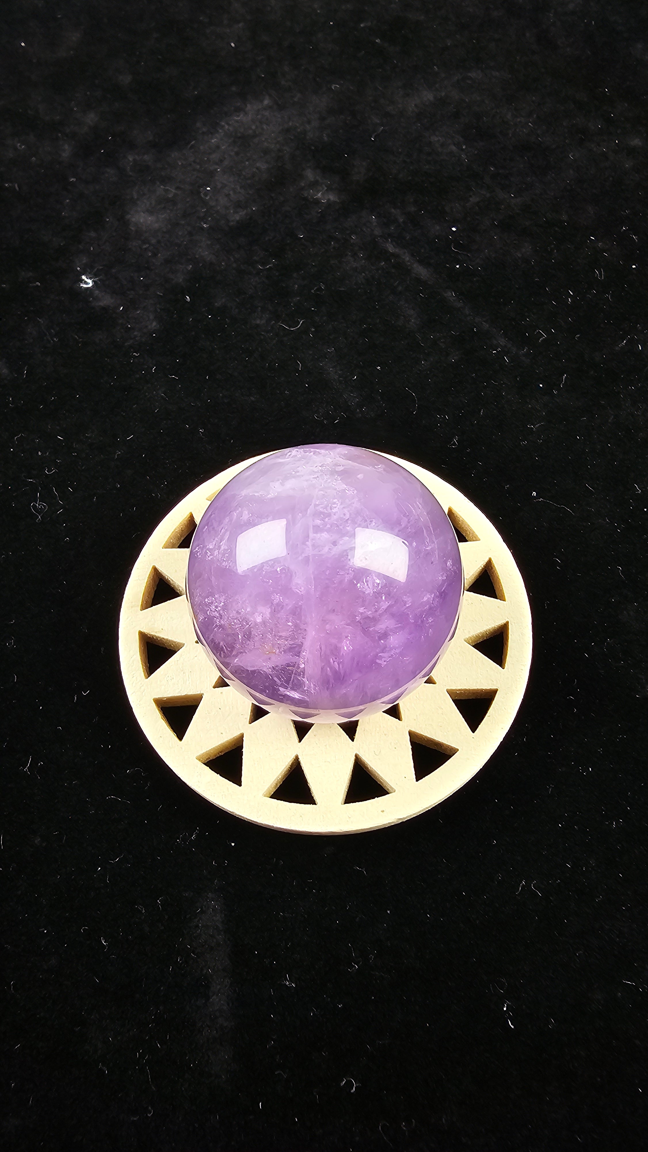 Crystal Healing Sphere – Amethyst, Rose Quartz, Clear Quartz, Tiger’s Eye, Prehnite