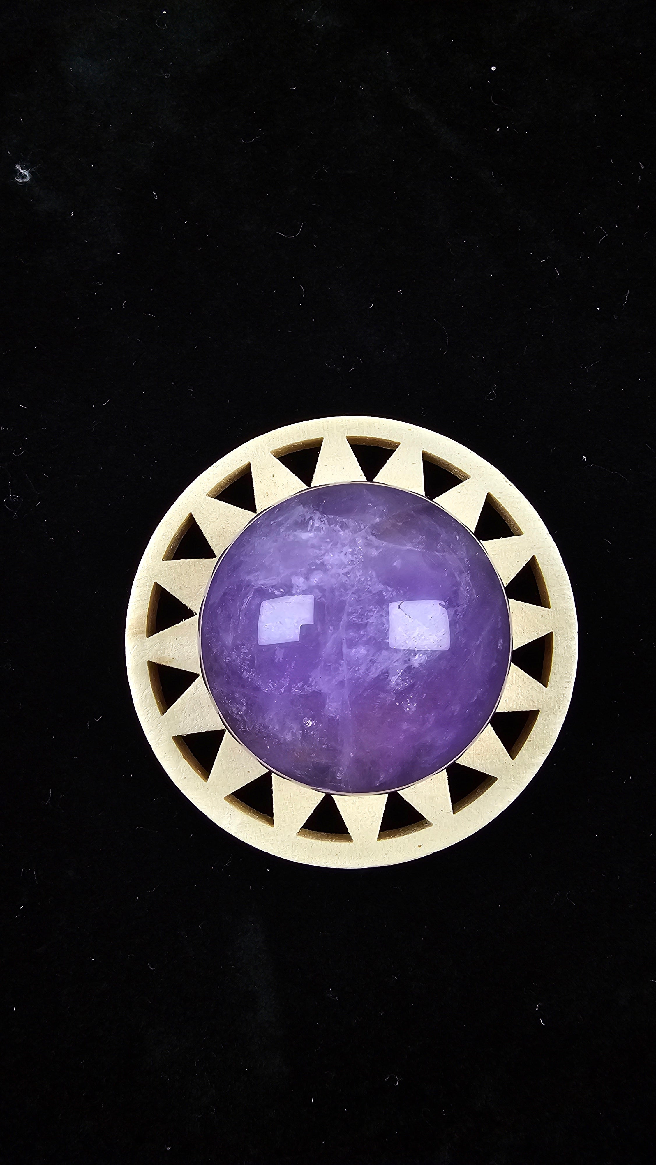 Amethyst Sphere  | Healing Crystal Ball for Peace, Meditation and Chakra Energy