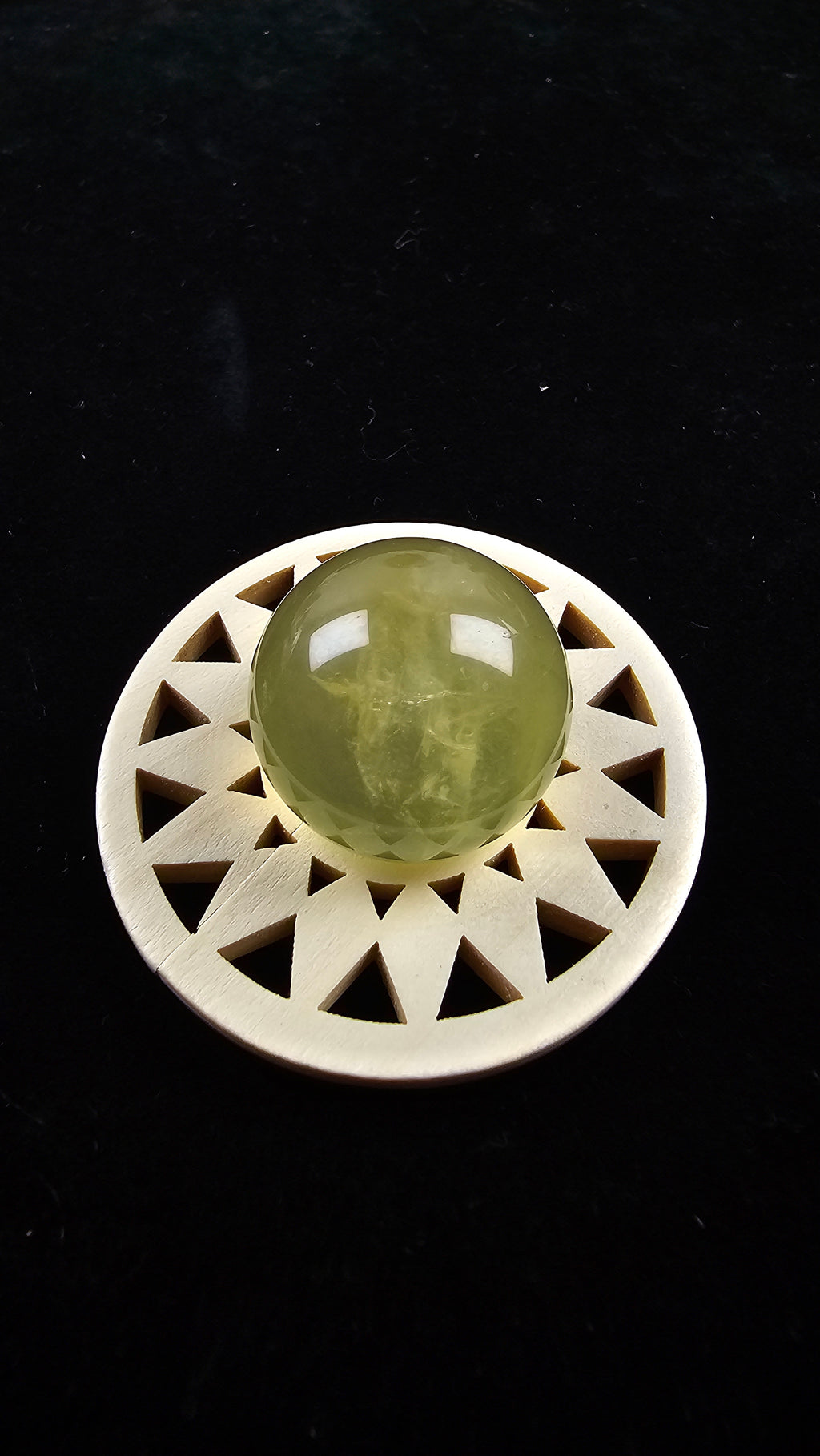 Crystal Healing Sphere – Amethyst, Rose Quartz, Clear Quartz, Tiger’s Eye, Prehnite