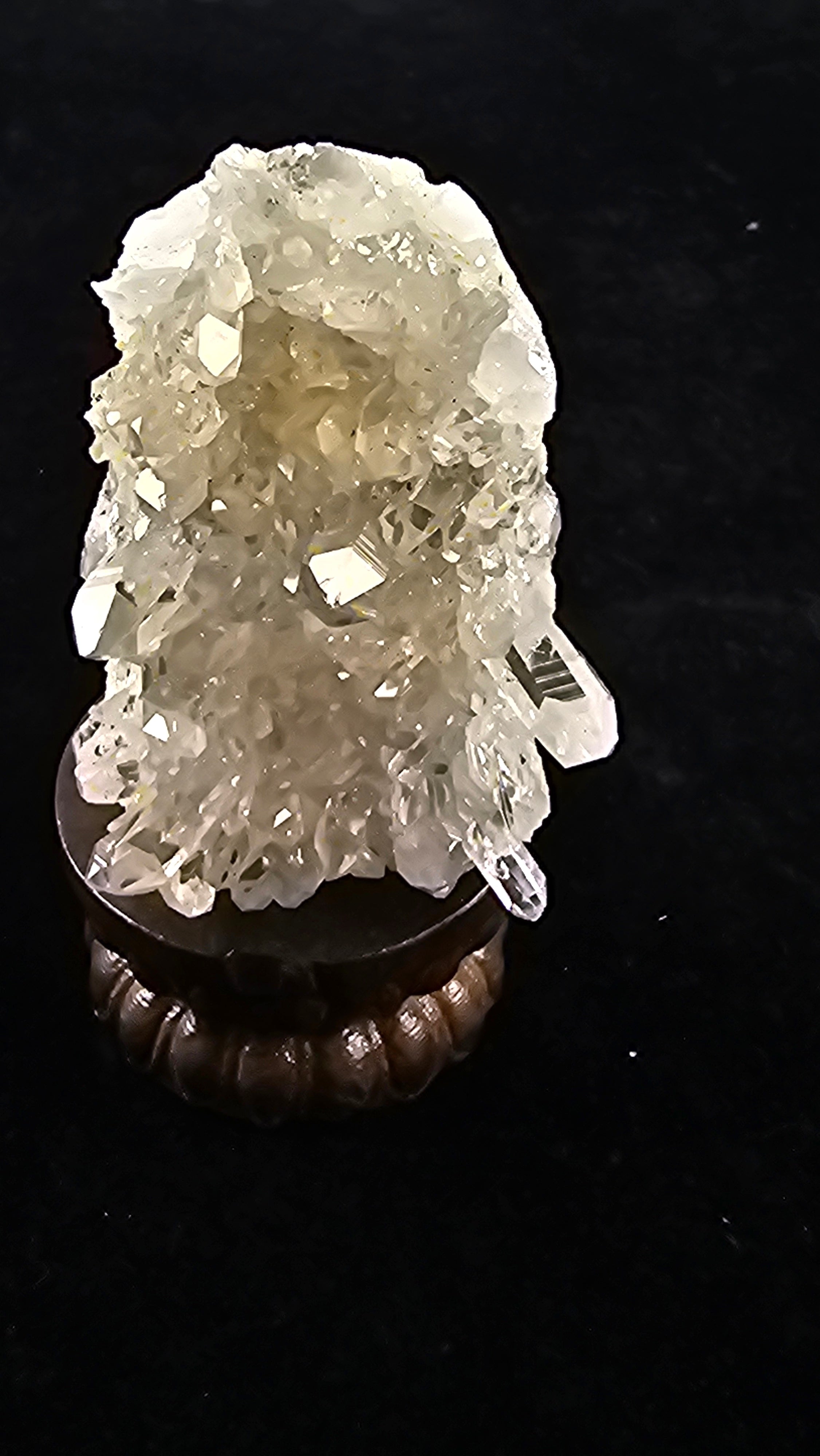 Adorable Clear Quartz Hedgehog | Crystal figurine for healing, meditation, décor & gifting. Unique, authentic & full of charm