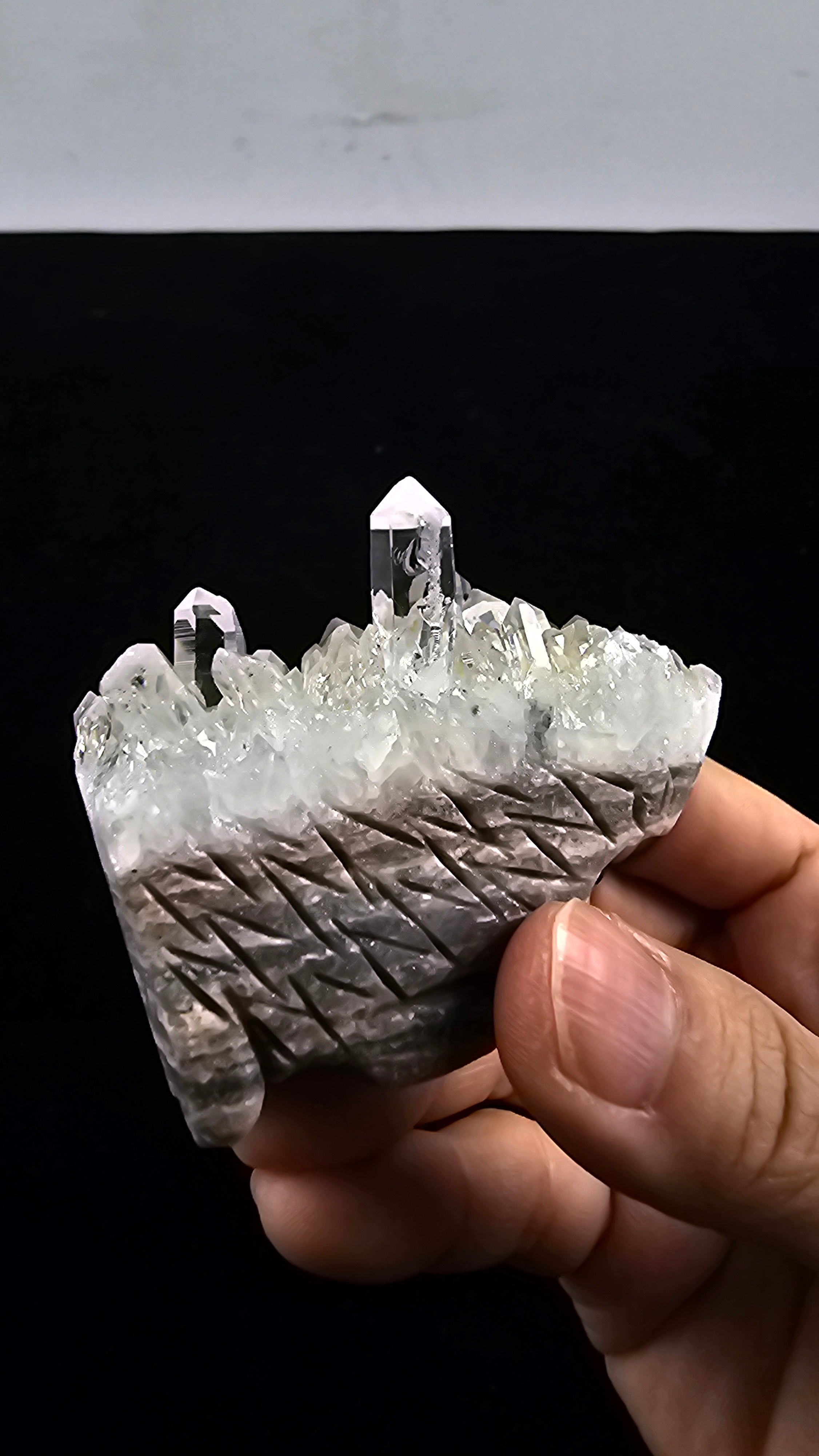 Adorable Clear Quartz Hedgehog | Crystal figurine for healing, meditation, décor & gifting. Unique, authentic & full of charm