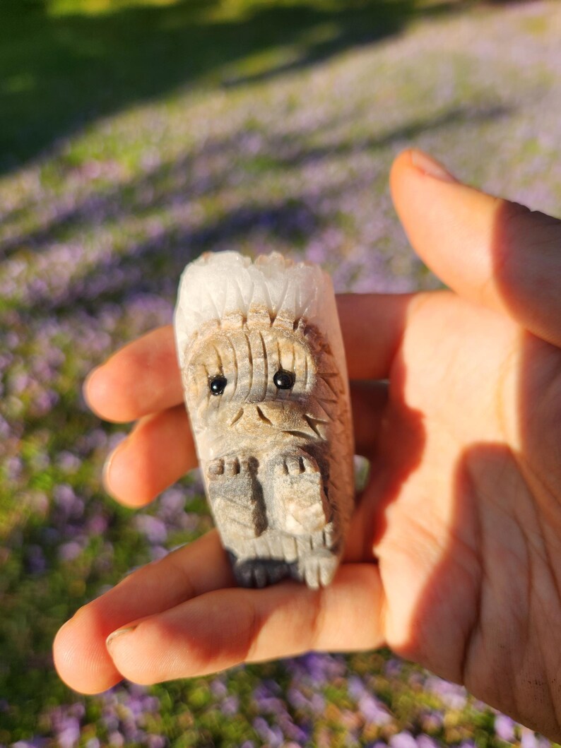 Crystal Hedgehog Sculpture