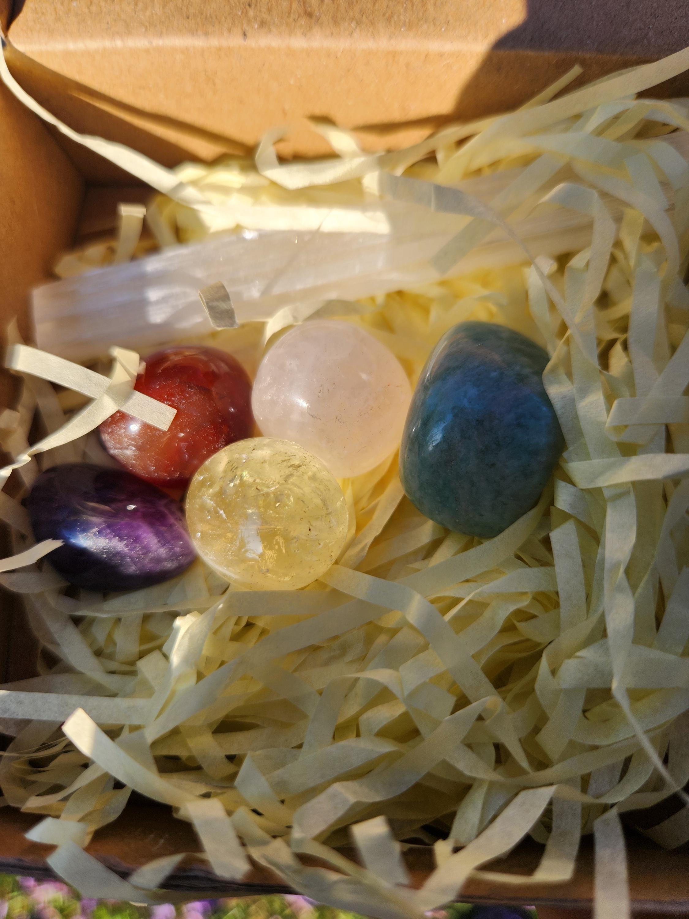 Aries Crystal Set – Healing Stones, Selenite Charging Bar