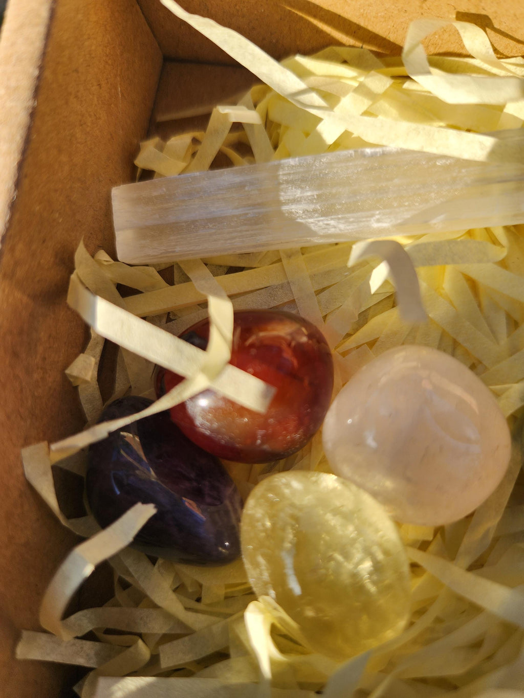 Aries Crystal Set – Healing Stones, Selenite Charging Bar