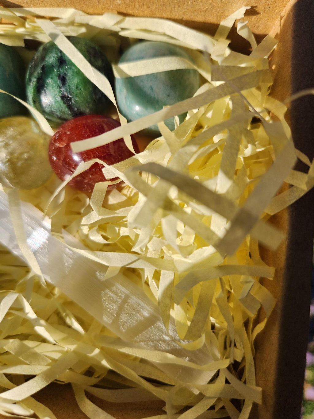 Gemini Crystal Set — Clarity & Expression Healing Stones with Selenite Charging Bar, Zodiac Crystal Gift Box (May 21 – June 21)