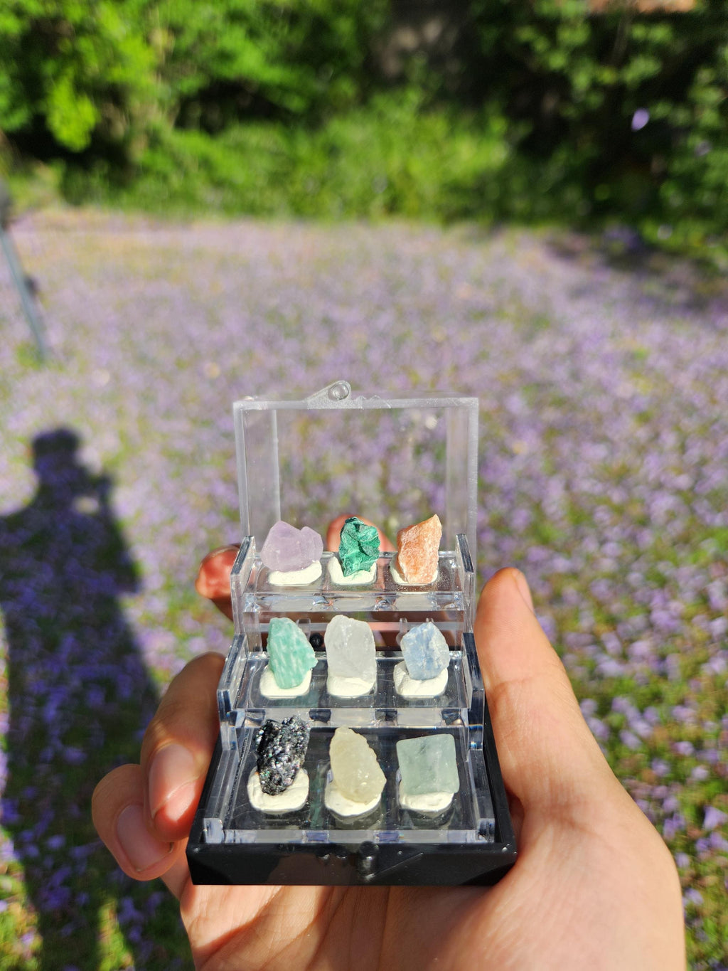 Micro Crystal Collection — Handcrafted Mini Gemstone Display Set