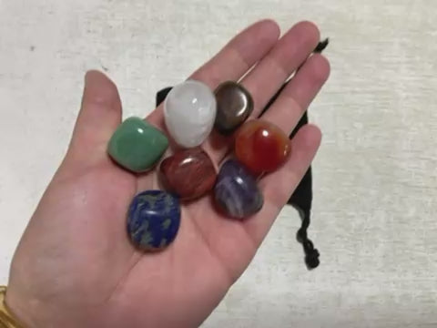 All Is Well Kit – 7 Chakra Crystal and Rose Quartz Angel Gift Box