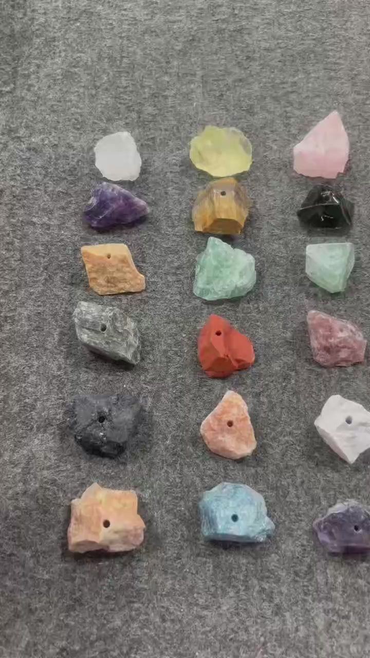 Crystal Incense Holder Collection – Raw Gemstone Energy for Relaxation, Ritual and Décor