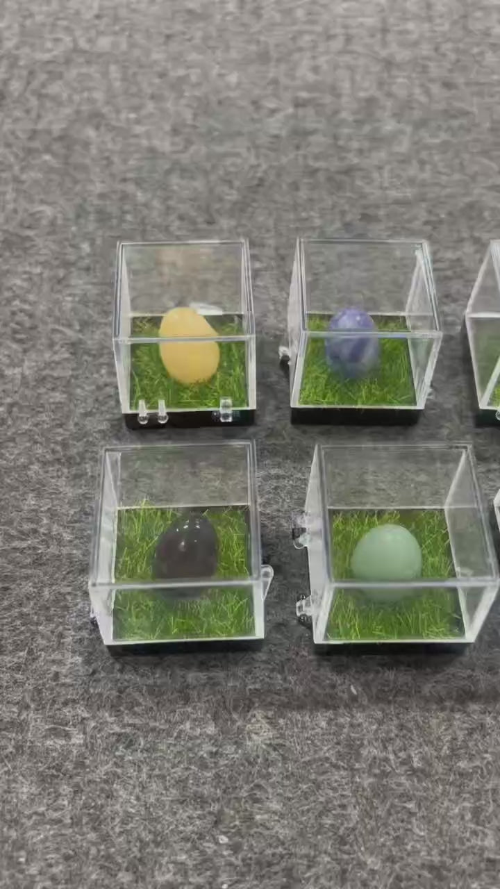 Crystal Egg Collection – Tiny Display Box Series
