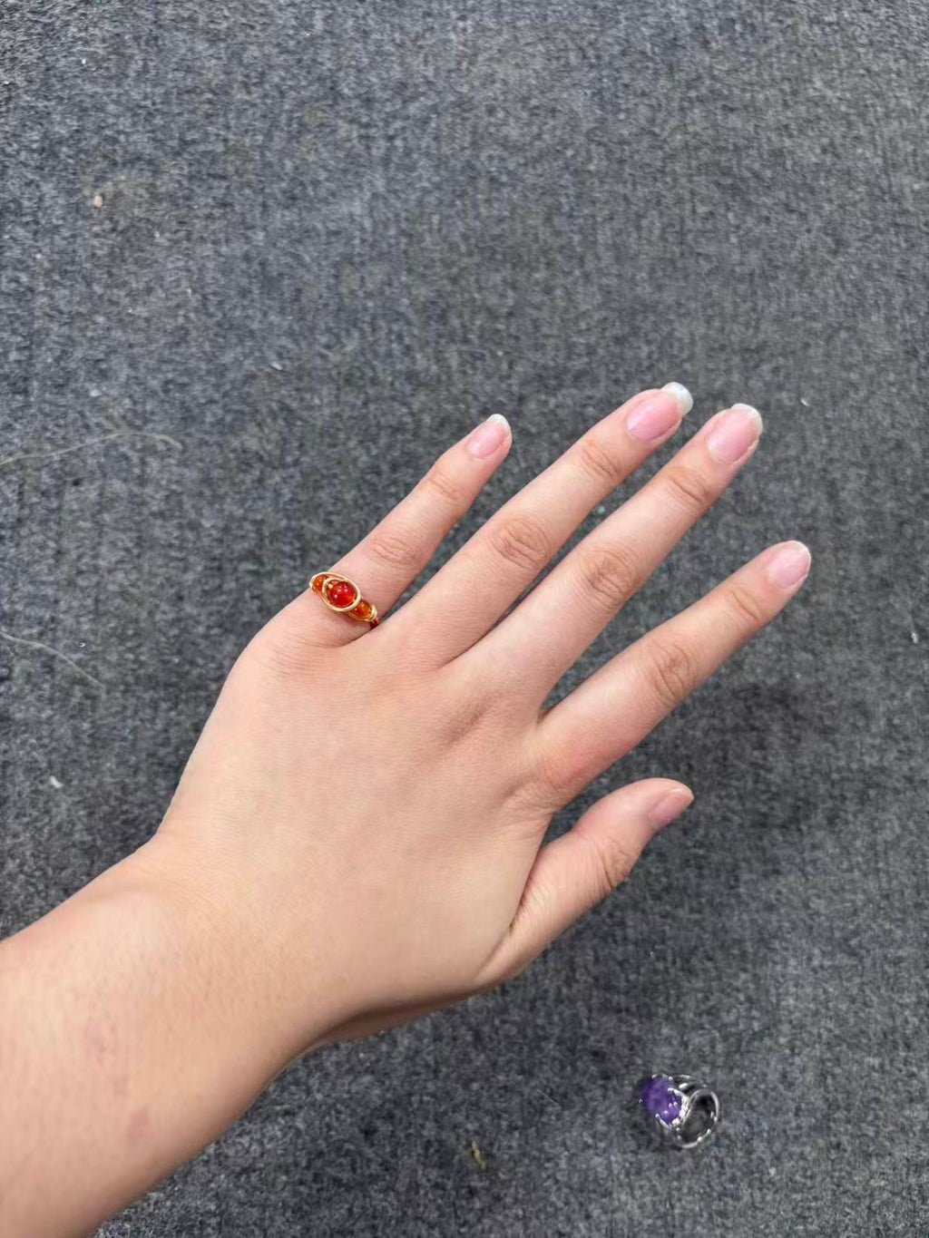 Natural Gemstone Healing Rings – Adjustable Crystal Jewelry Collectio