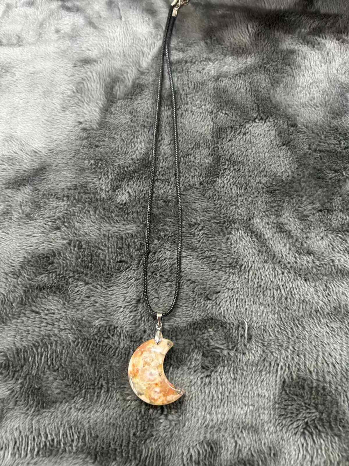 Sunstone Crescent Moon Necklace – Light, Luck, and a Little Bit of Magic
