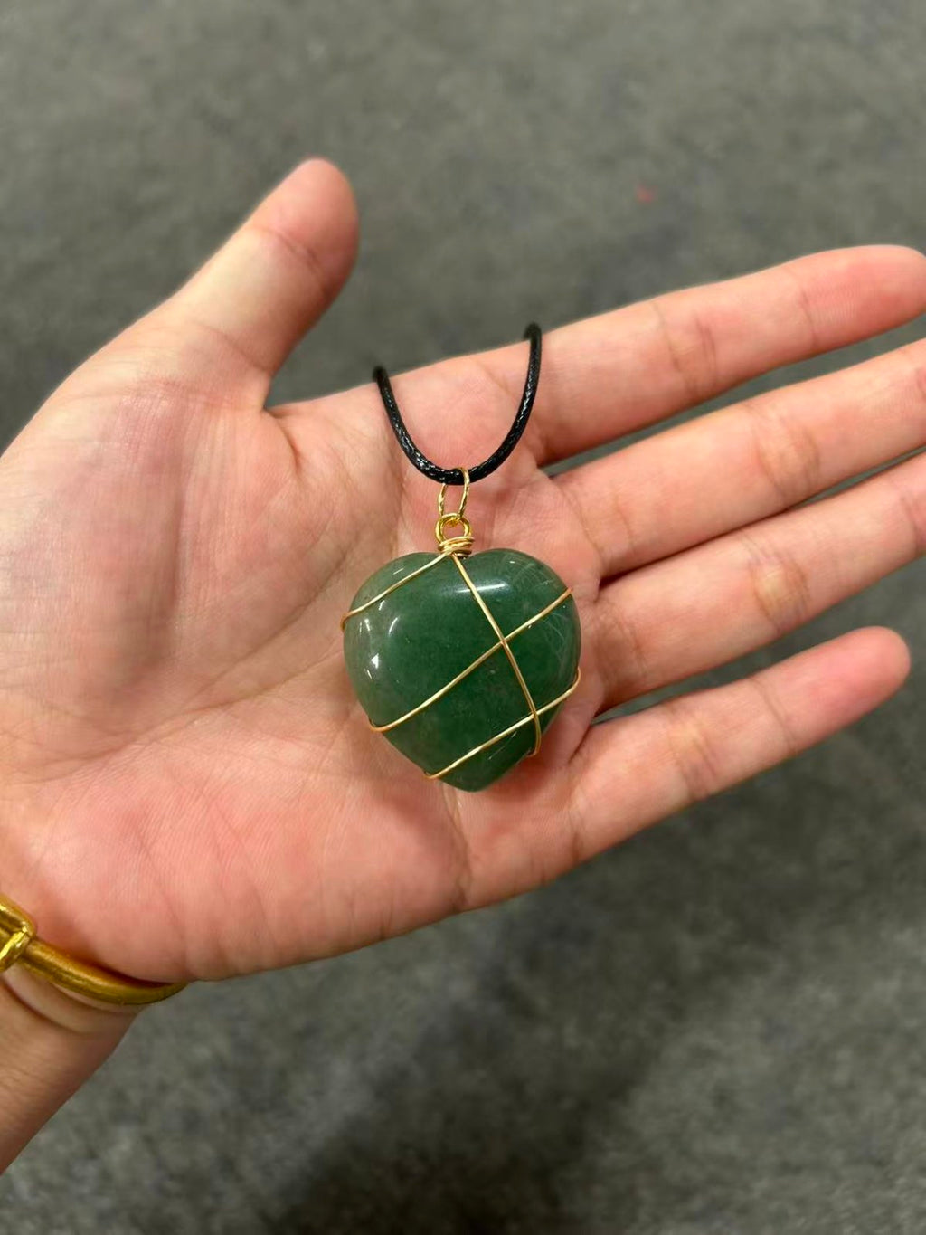 A1 Heartlines Collection – Natural Gemstone Heart Pendant Necklace